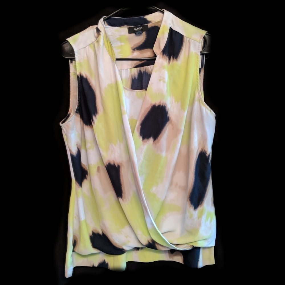 Alfani Sleeveless wrap tank